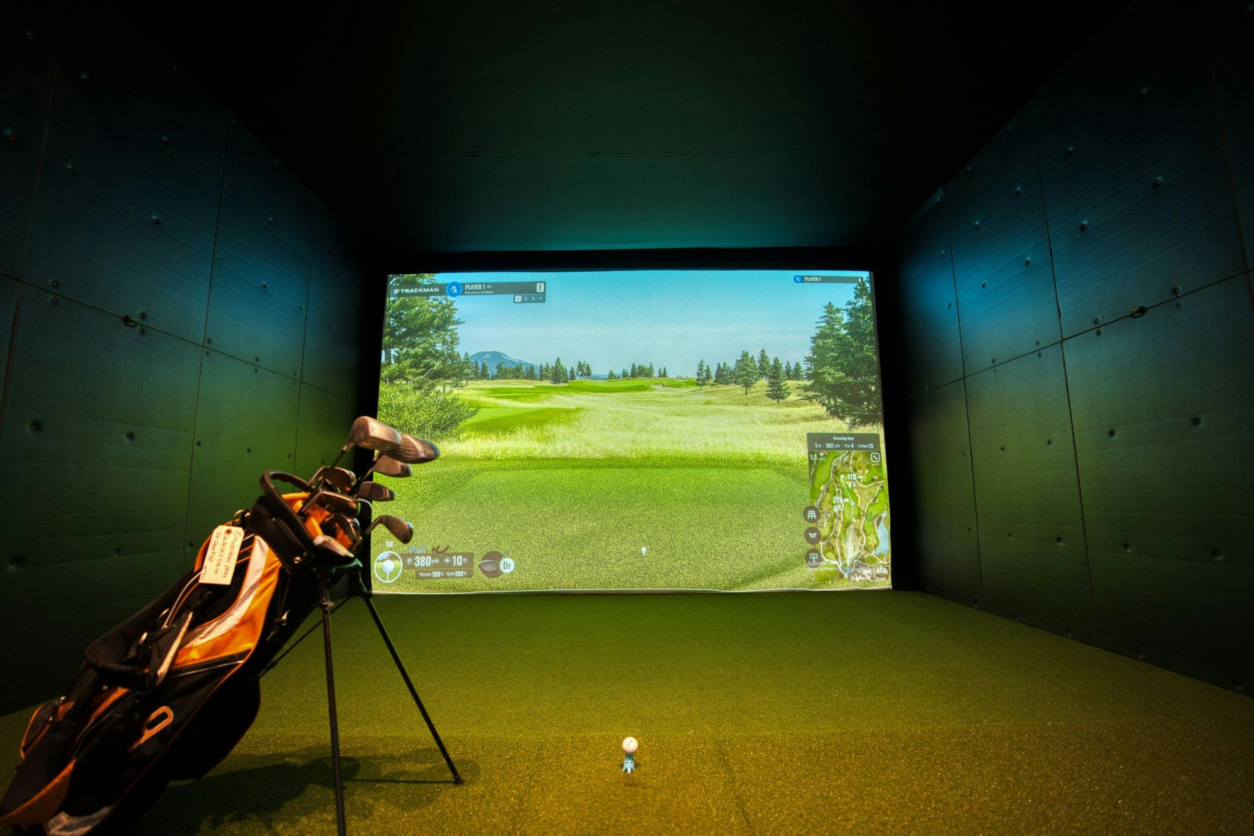 Golf & Media Room