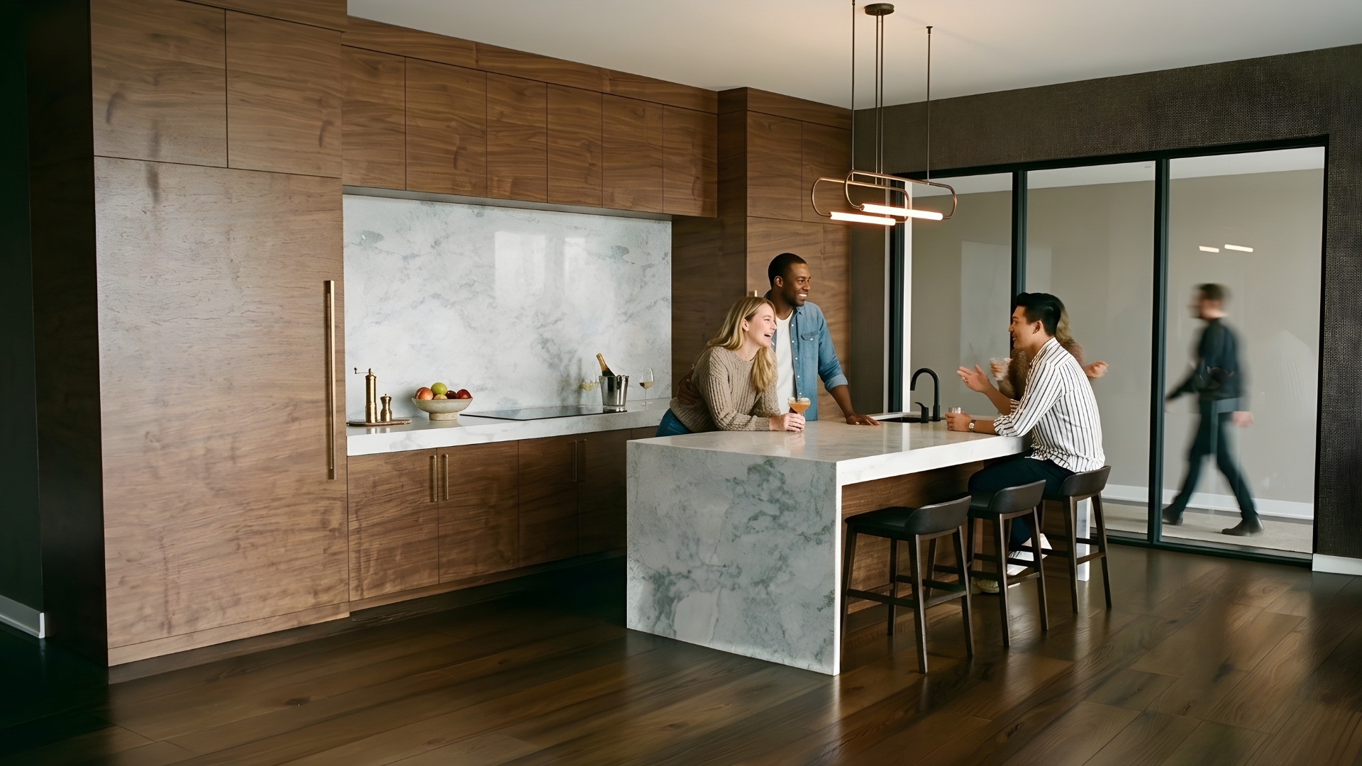 Santé Apartments — Rooftop skylounge and bar