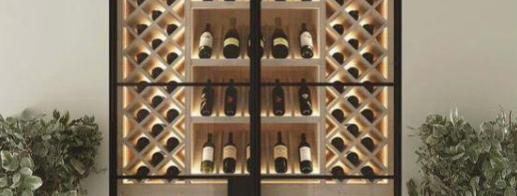 Wine cellar detail